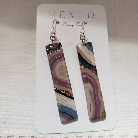 Beautiful Handmade Earrings by Hexed Clay Company - Picture 4 of 7